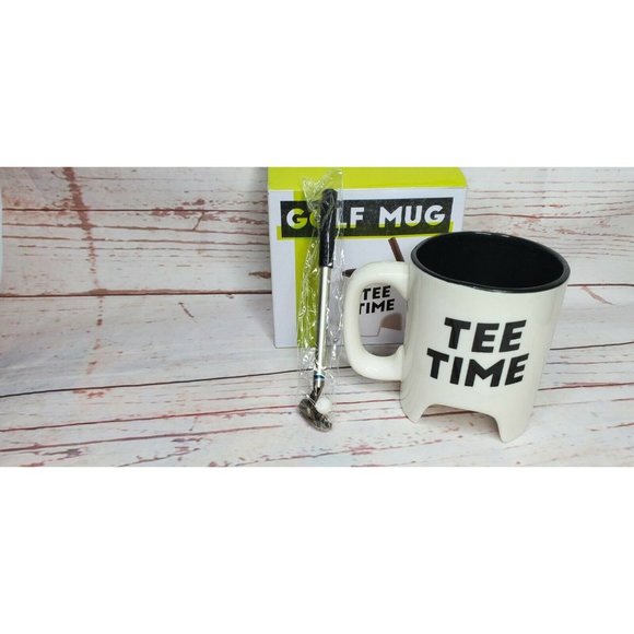 Golf Mug Tee Time Coffee Mug Tea Great Gift For Golf Lovers Christmas Gift - Picture 11 of 12